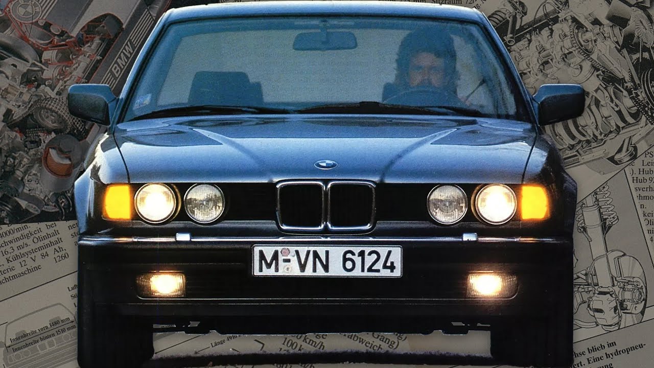 BMW E32 • ЛУЧШИЙ в высшем КЛАССЕ? • Седьмая серия • из 1980-х в 1990-е