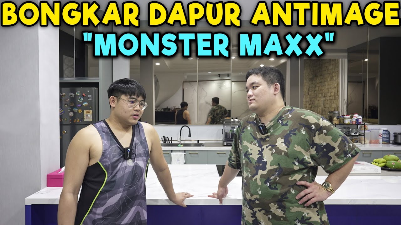GREBEK DAPUR ANTIMAGE SI RAJA MUKBANG !!