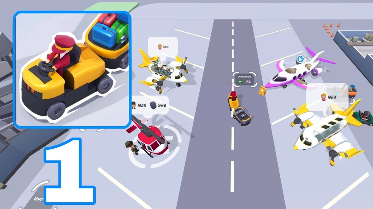 SkyWay: Airliner Tycoon - Gameplay Walkthrough Part 1 - Rule The Skyways Fast (Android, iOS)