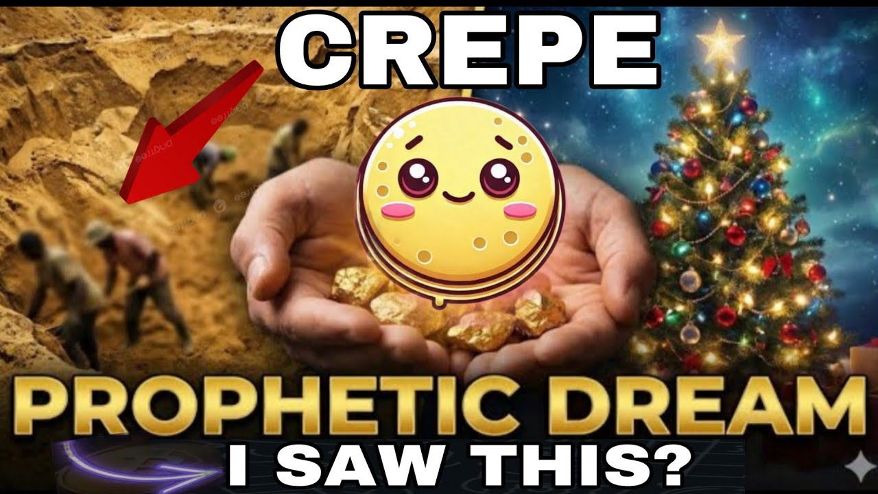 God Showed Me This: CrepeCoin Is A Gold CrepeProphecy | XpinProphecy | LuncProphecy | LuncProphecy