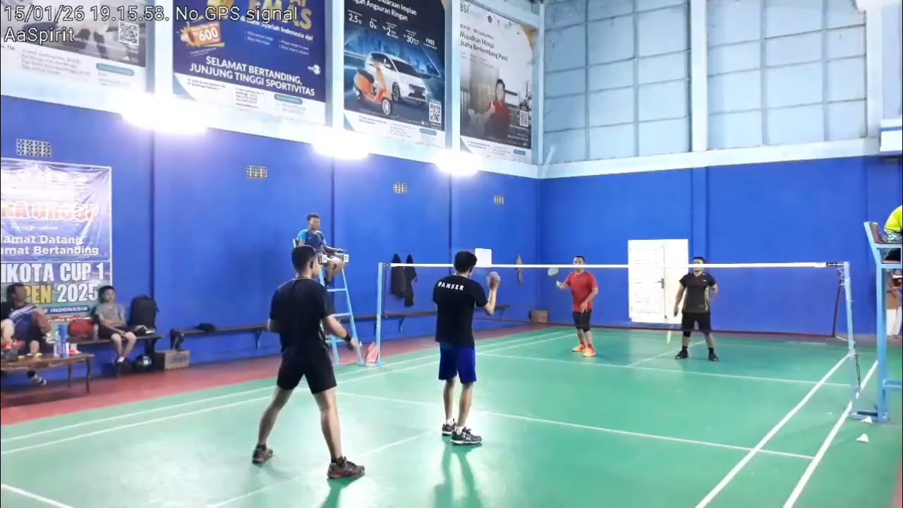 Badminton Ganda Putra #4, 15012026 PB SAKAGU Vs PB PANSER 