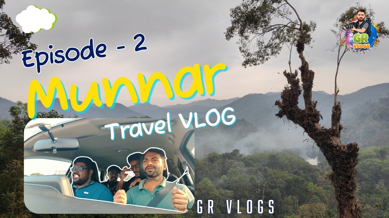 சூர்யா தான் pro டிரைவர் | Munnar shoot vlog | Ep - 2