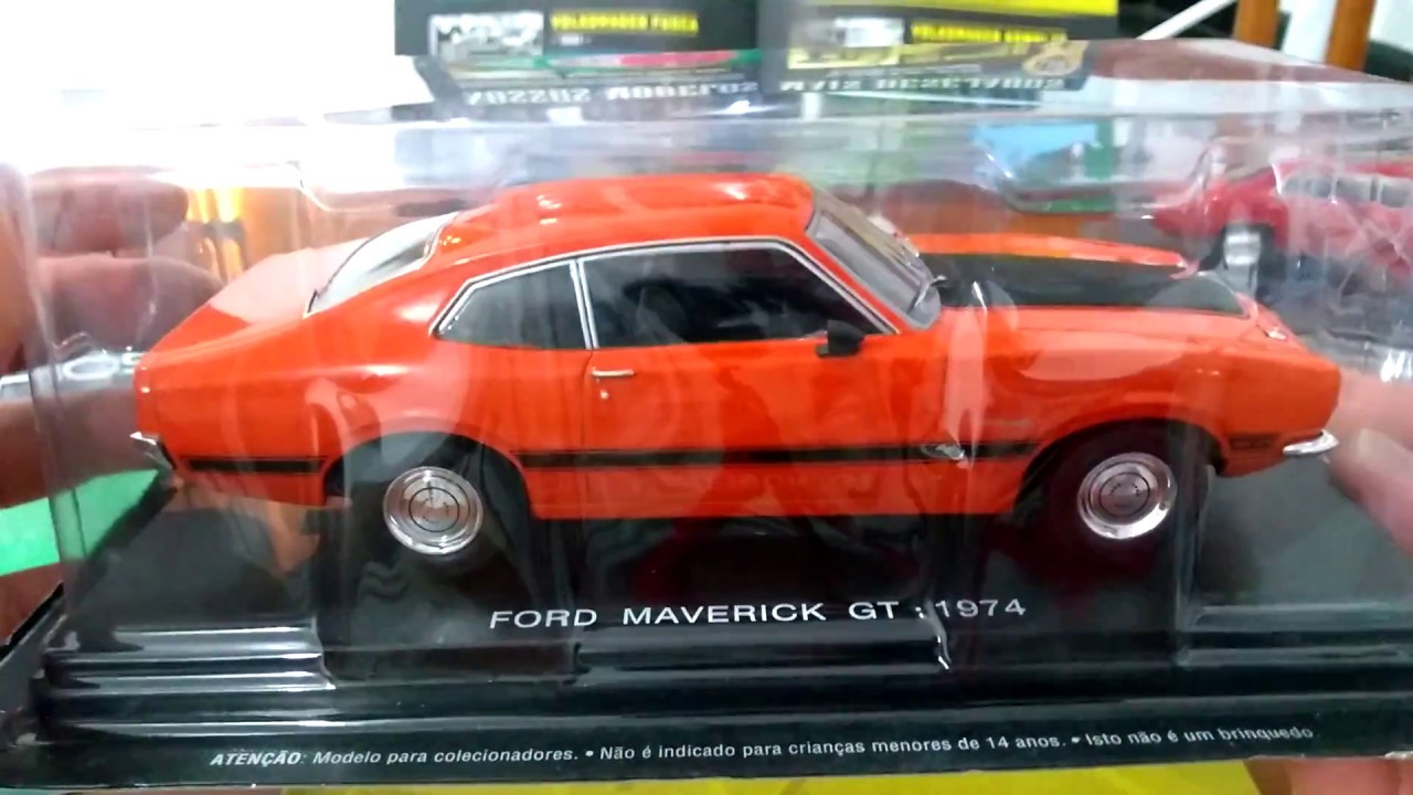 Cole&ccedil;&atilde;o Carros dos Sonhos (Ed. 03 Maverick GT - 1974) 1/24 Editora Salvat