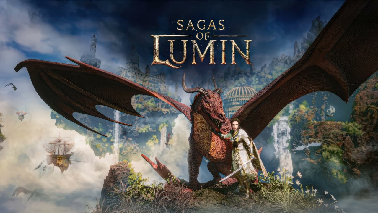 В фэнтезийной экшен-RPG Sagas of Lumin вы можете плавно переключаться между сражениями на дракона...
