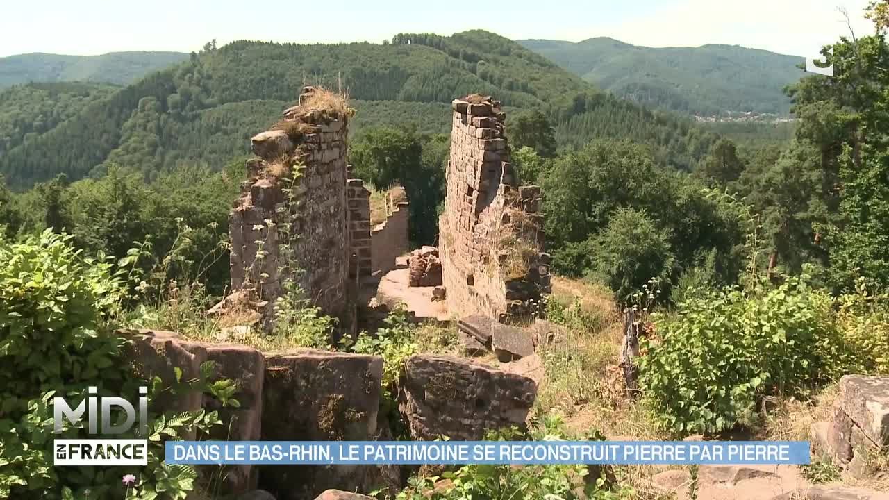 FEUILLETON: Dans le Bas-Rhin, le Patrimoine se reconstruit pierre par pierre