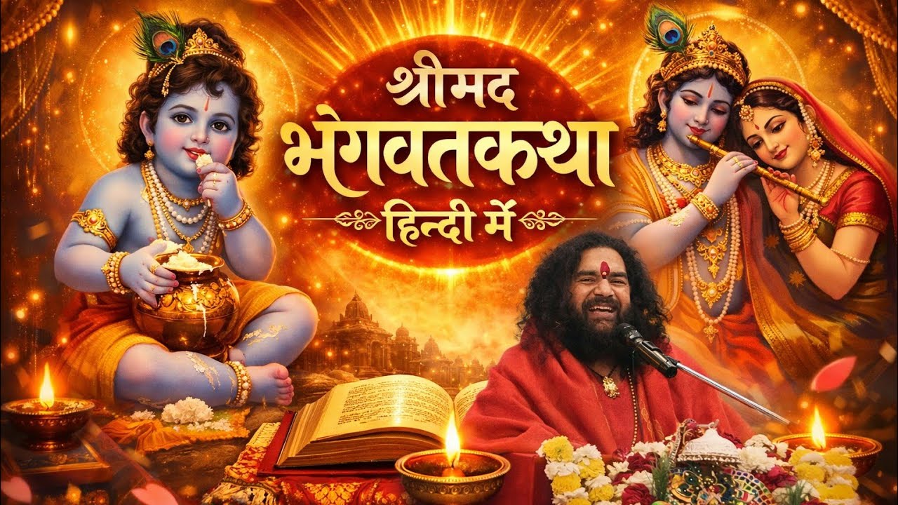 श्रीमद्भागवत कथा!#दिन-4र्पाट-2#kuldeep_vlogs #india#shortsfeed #shortvideos #viralvideos #trending 