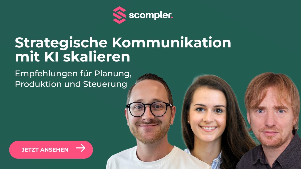 Strategische Kommunikation mit KI skalieren - mit diesen Use Cases