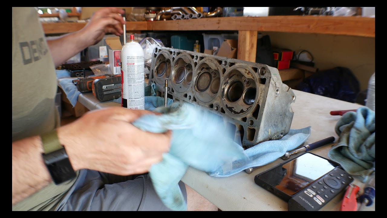 How To Rebuild LS LY6 LS3 Cylinder Heads Yourself In Your Garage Valve Lapping and Seals