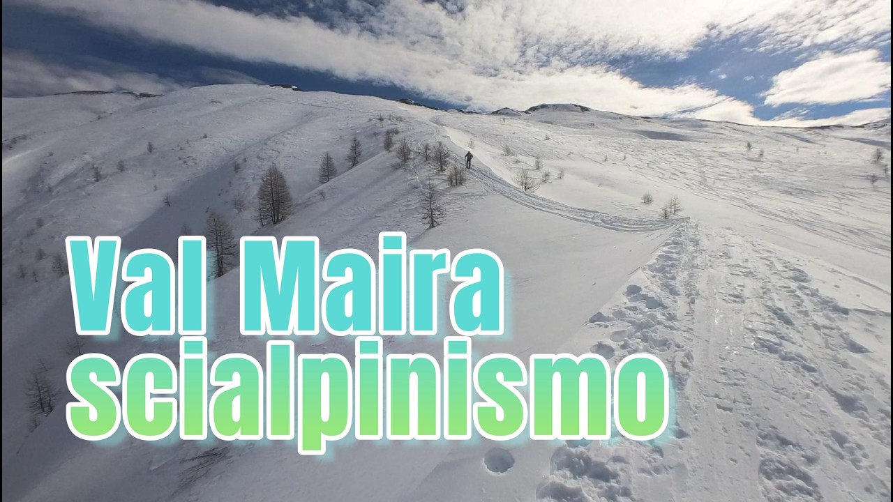 Sci alpinismo in Val Maira