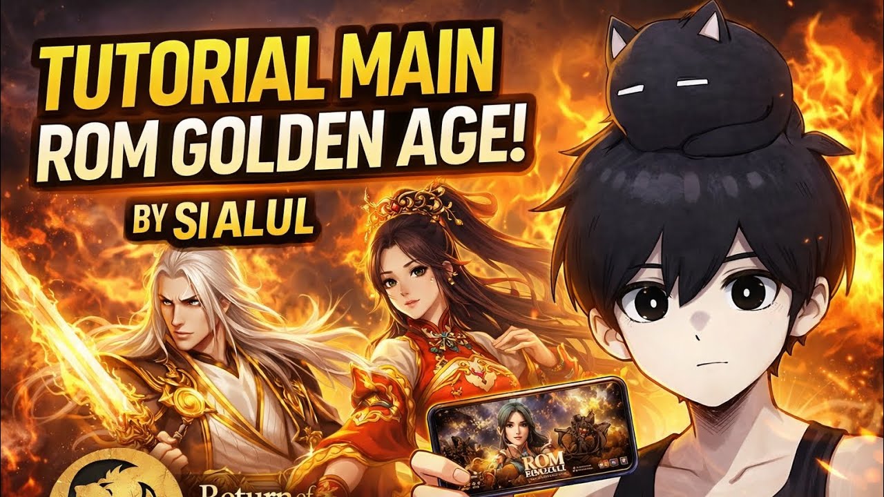 TUTORIAL MAIN ROM GOLDEN AGE TERBARU! FULL GUIDE  ⚔️ | By Si Alul