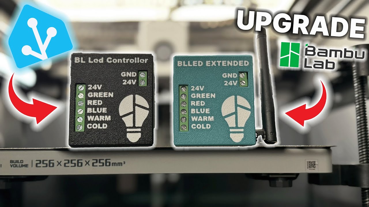 Простые интеллектуальные светодиоды для вашего принтера Bambu Lab (обзор BLLED)