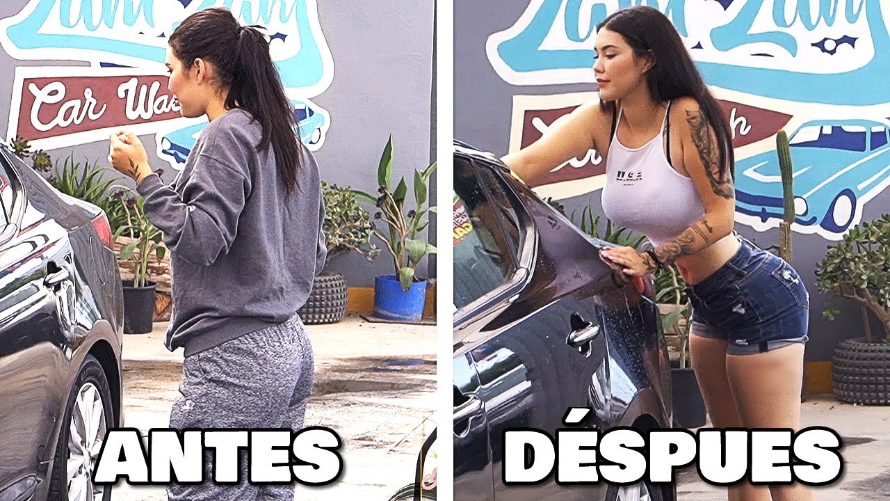 Me rechazo por LAVAR CARROS hasta que me vio en POCA ROPA - Kim Muñoz
