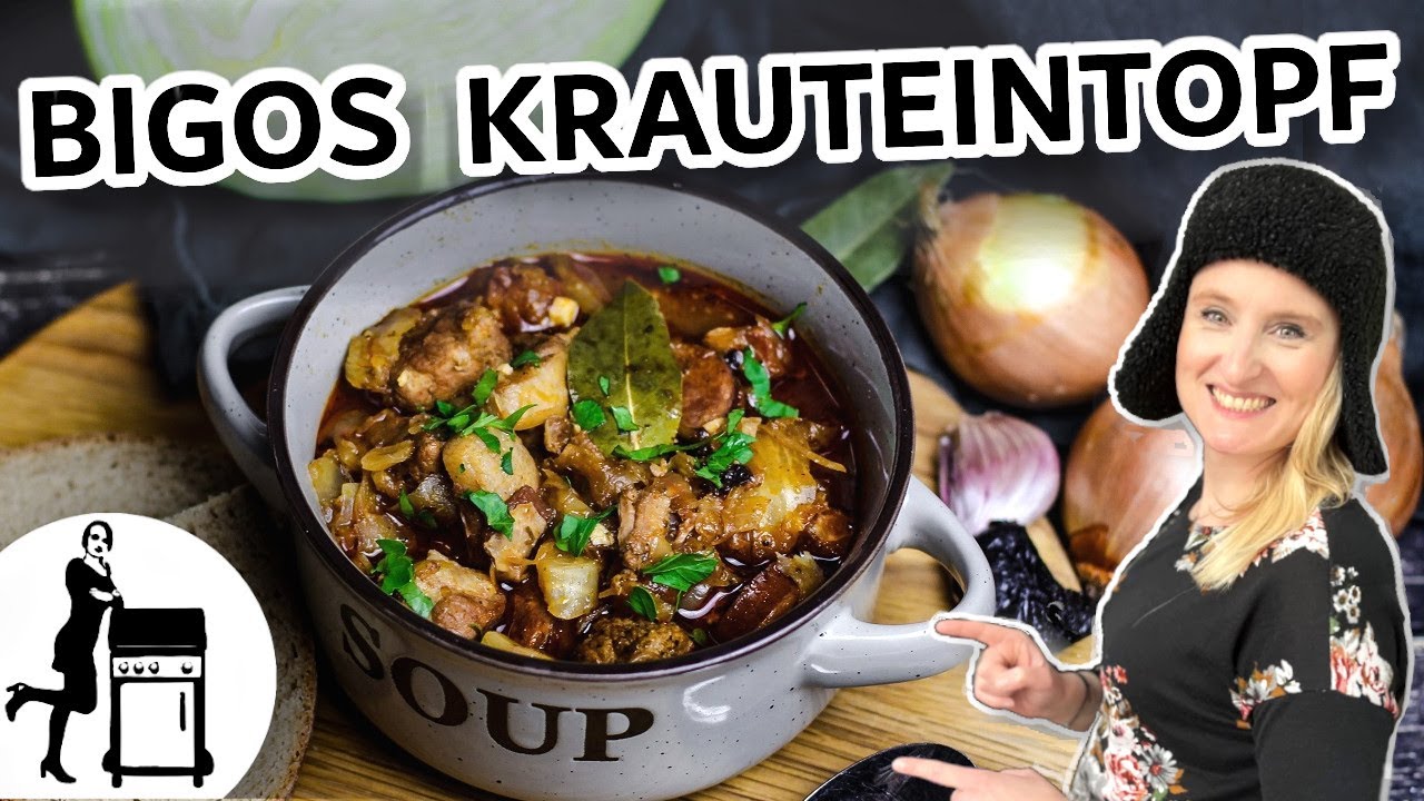 Bigos Rezept | kräftiger polnischer Krauteintopf | Die Frau am Grill