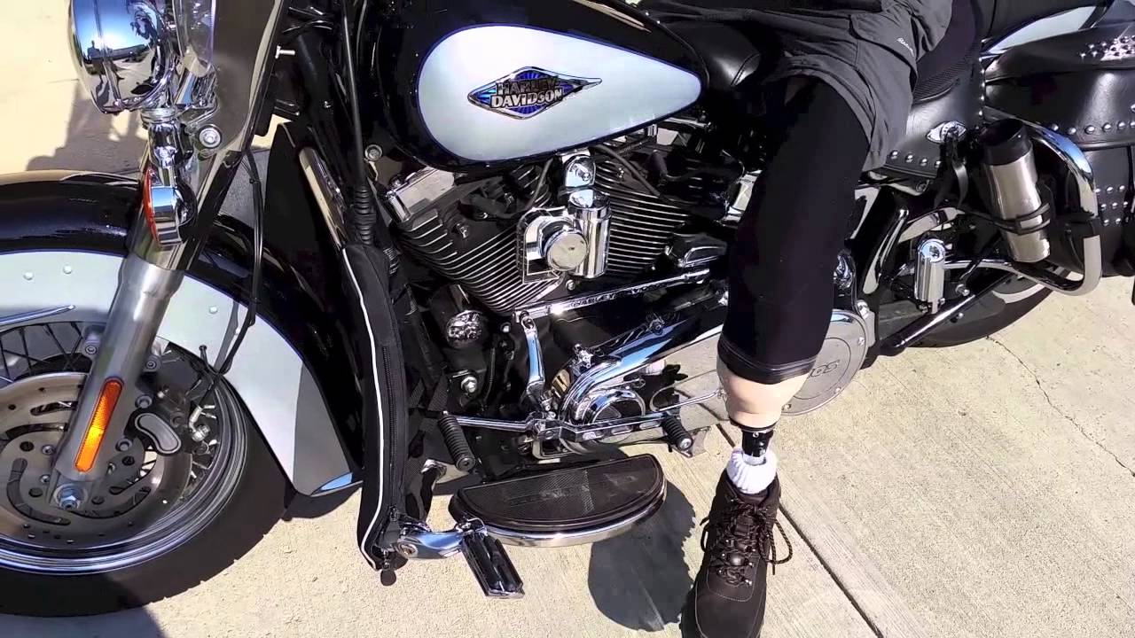 Trevor's Motorcycle - Abilities In Motion, Amputee Treatment Center