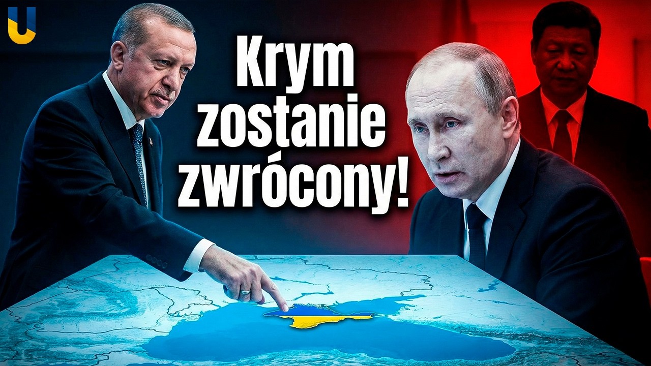 Krym wróci do Ukrainy? Erdogan ZASKAKUJE Putina, Chiny UDERZĄ w Rosję
