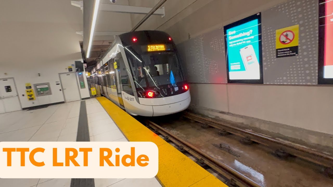 TTC Line 5 Ride: Cedarvale to Eglinton (West to East side of Line 1)