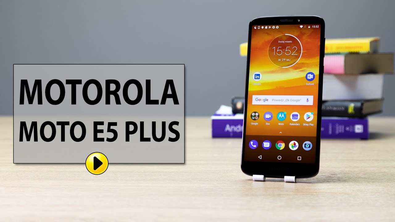 Smartfon MOTOROLA Moto E5 Plus Szary