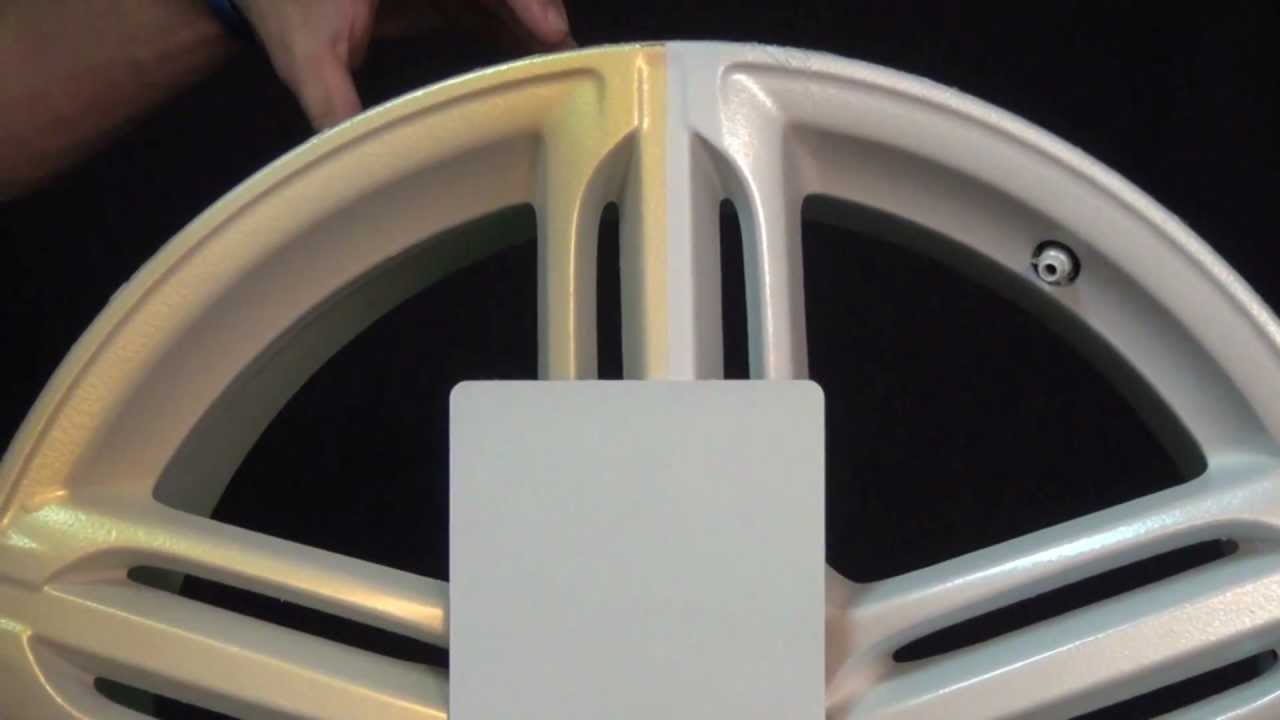 Plasti Dip Metalizers Over White Base - Silver and Gold