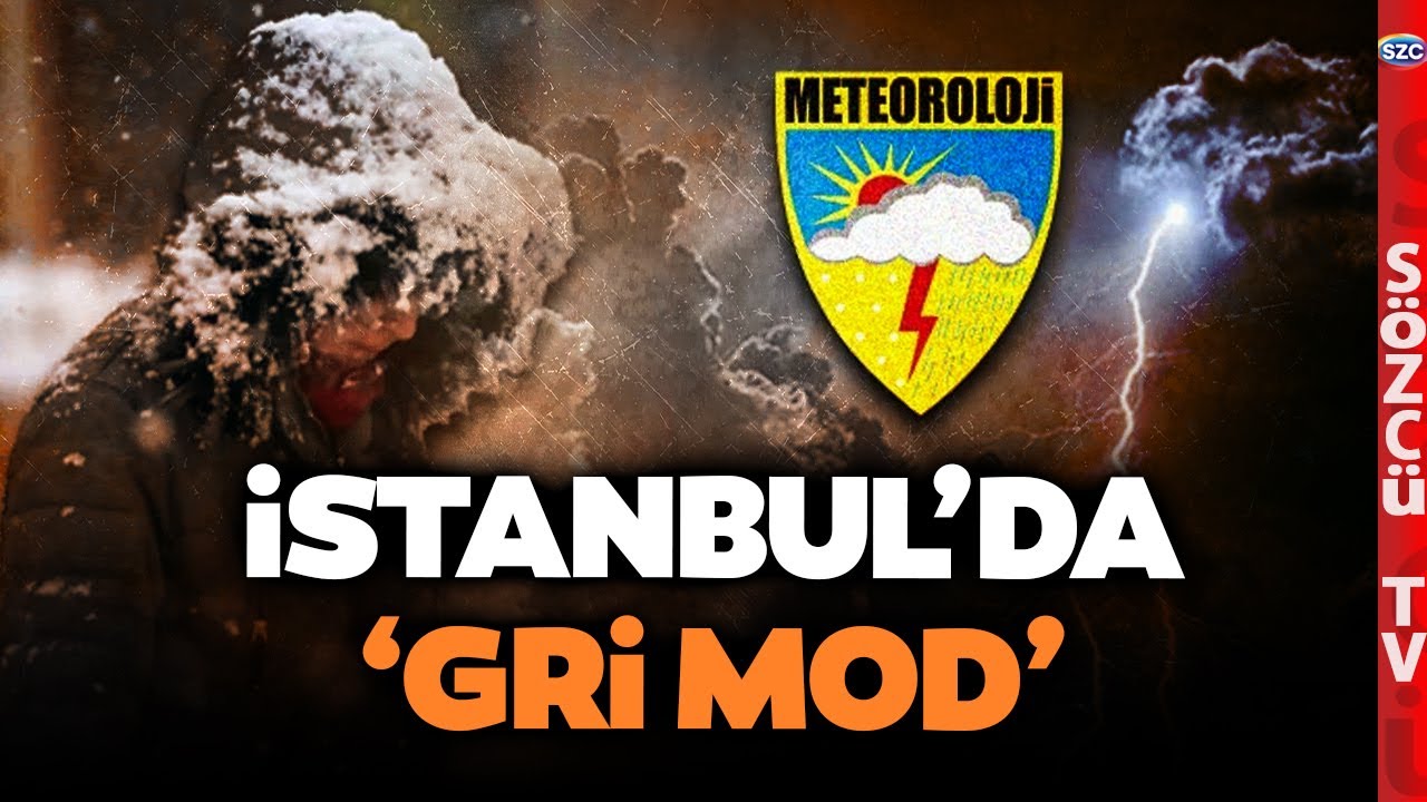 Güneşi Unutun! İstanbul’da 10 Gün Boyunca Yağış Sürecek! Meteoroji'den 12 İle Sarı Kodlu Uyarı