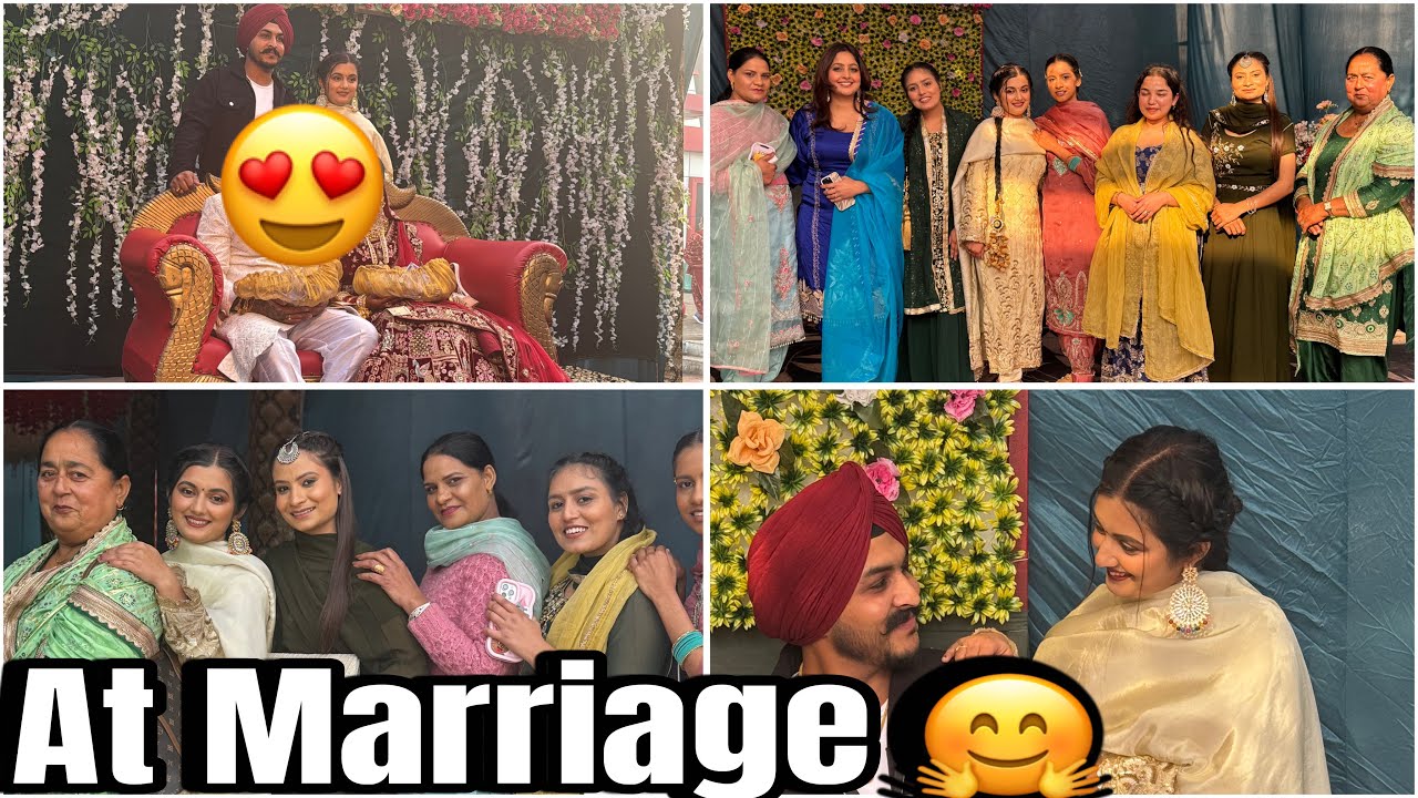 At Marriage full Enjoy with Friends 🤗