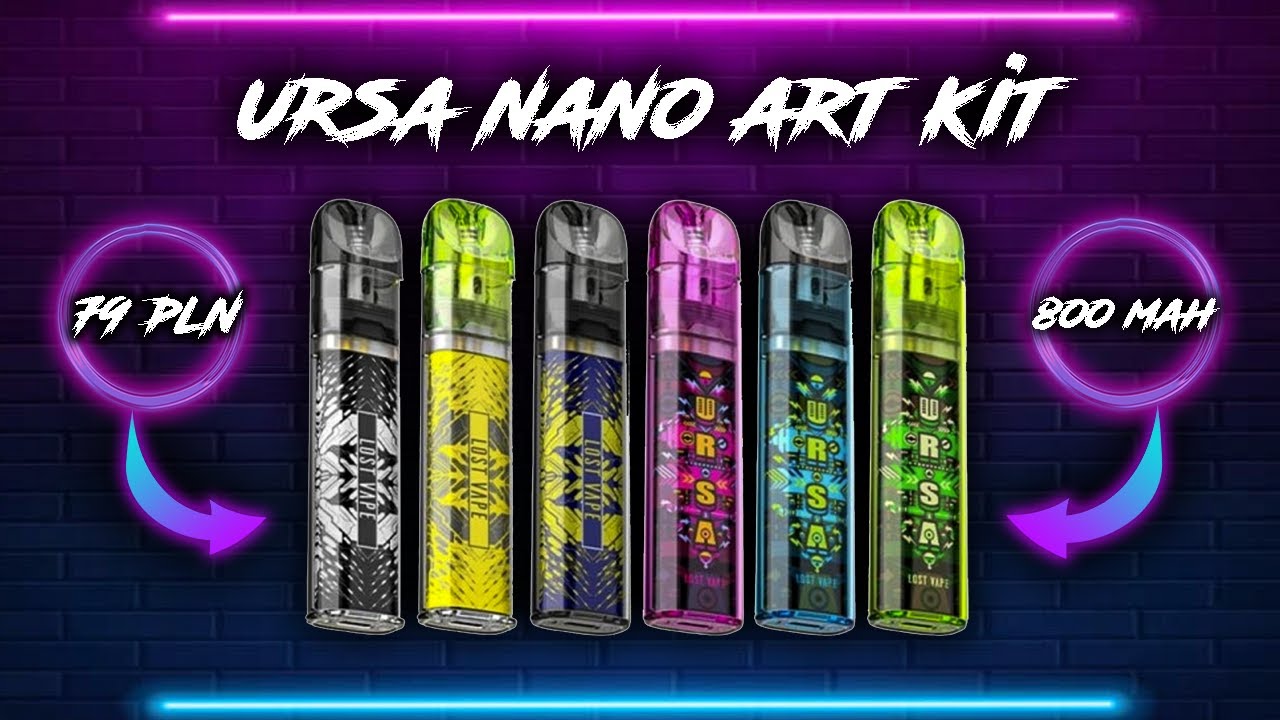 NOWA I LŻEJSZA URSA NANO ART POD KIT 😁