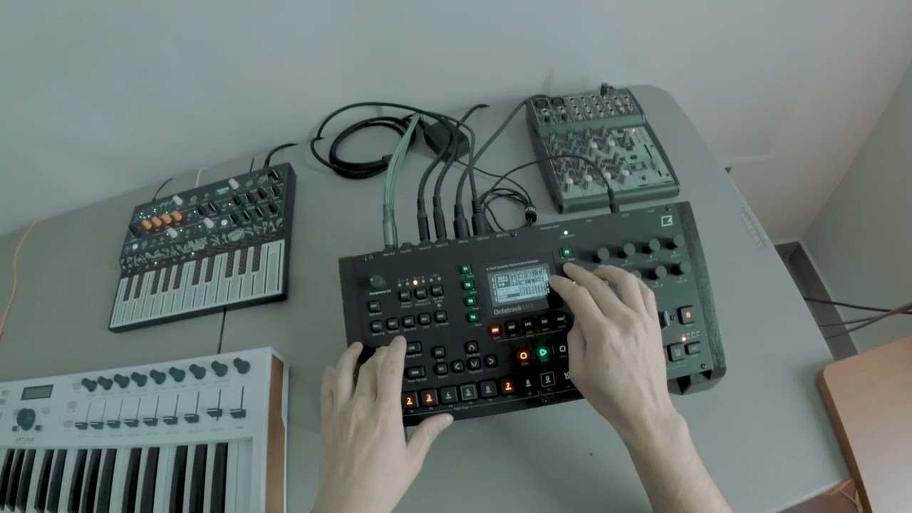 Live Techno Jam #3 on Octatrack | No Talking