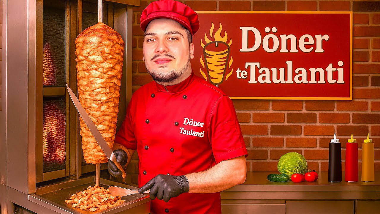 E Hapa Nje Fast Food Per DONERA | Wrap House Simulator🌯 #1