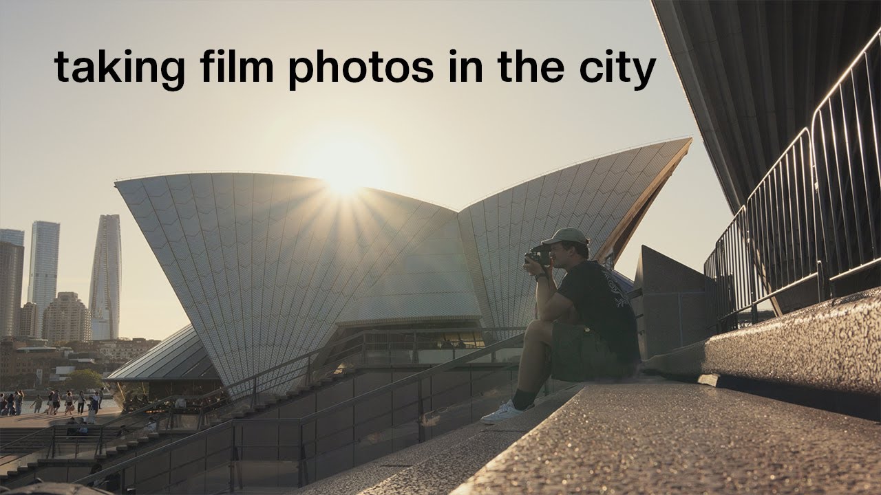 Taking the Mamiya 645 to the city