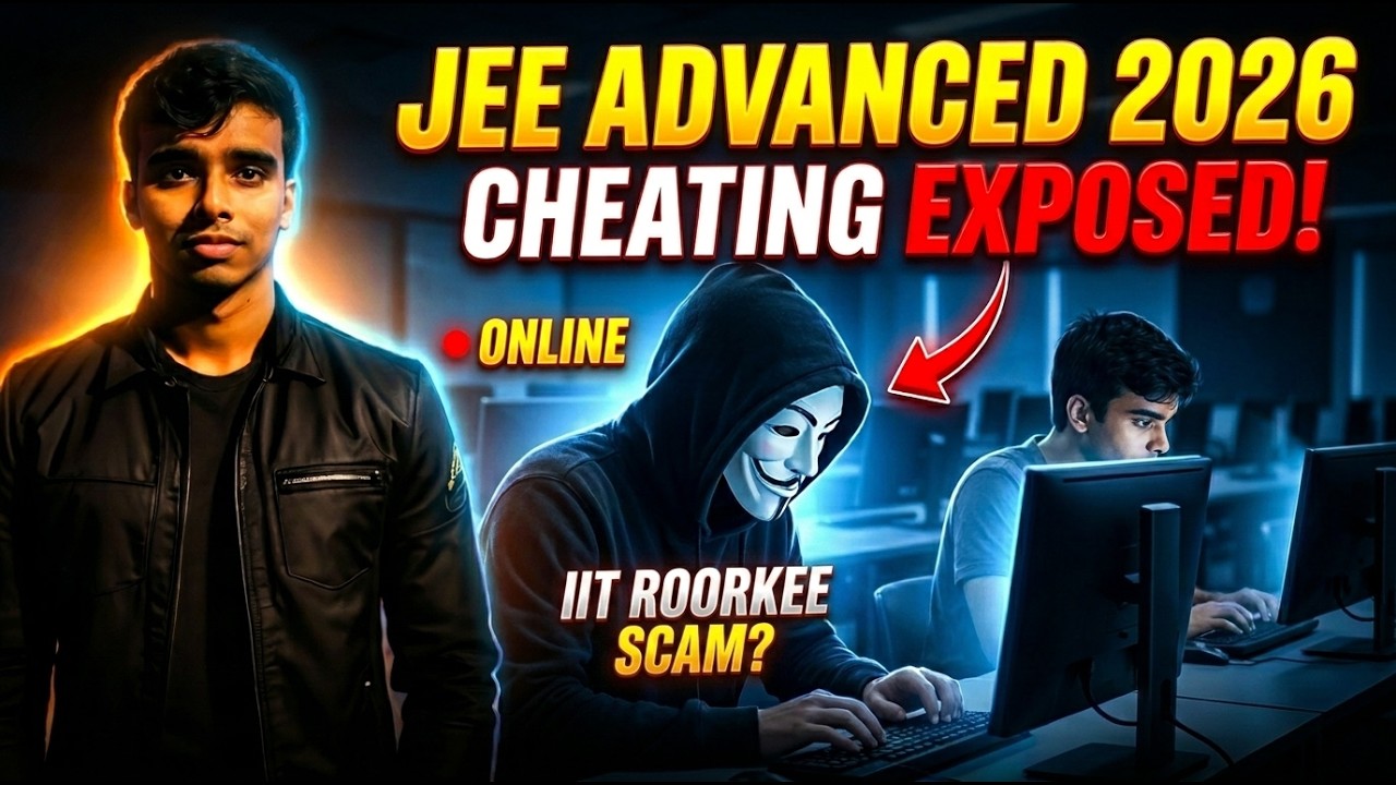 JEE Advanced 2026 Cheating EXPOSED 😱 IIT Roorkee We Need Answers! JEE Advanced 2026 Mass Cheating
