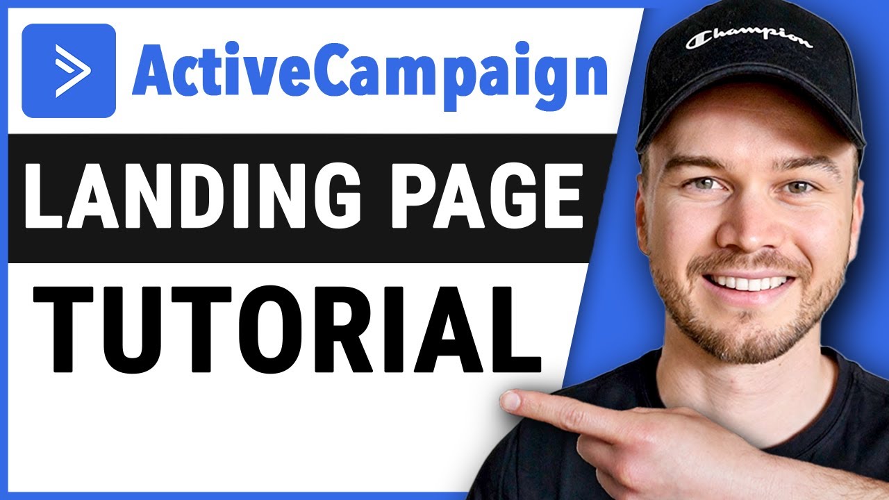 Учебное пособие по целевой странице ActiveCampaign (пошаговое)