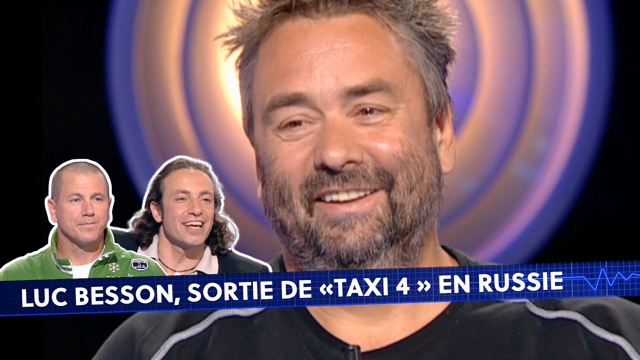Pascal Olmeta, Philippe Candeloro et Luc Besson sur le fauteuil de La Méthode