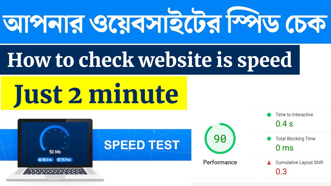 google pagespeed insights || website speed test || website performance testing