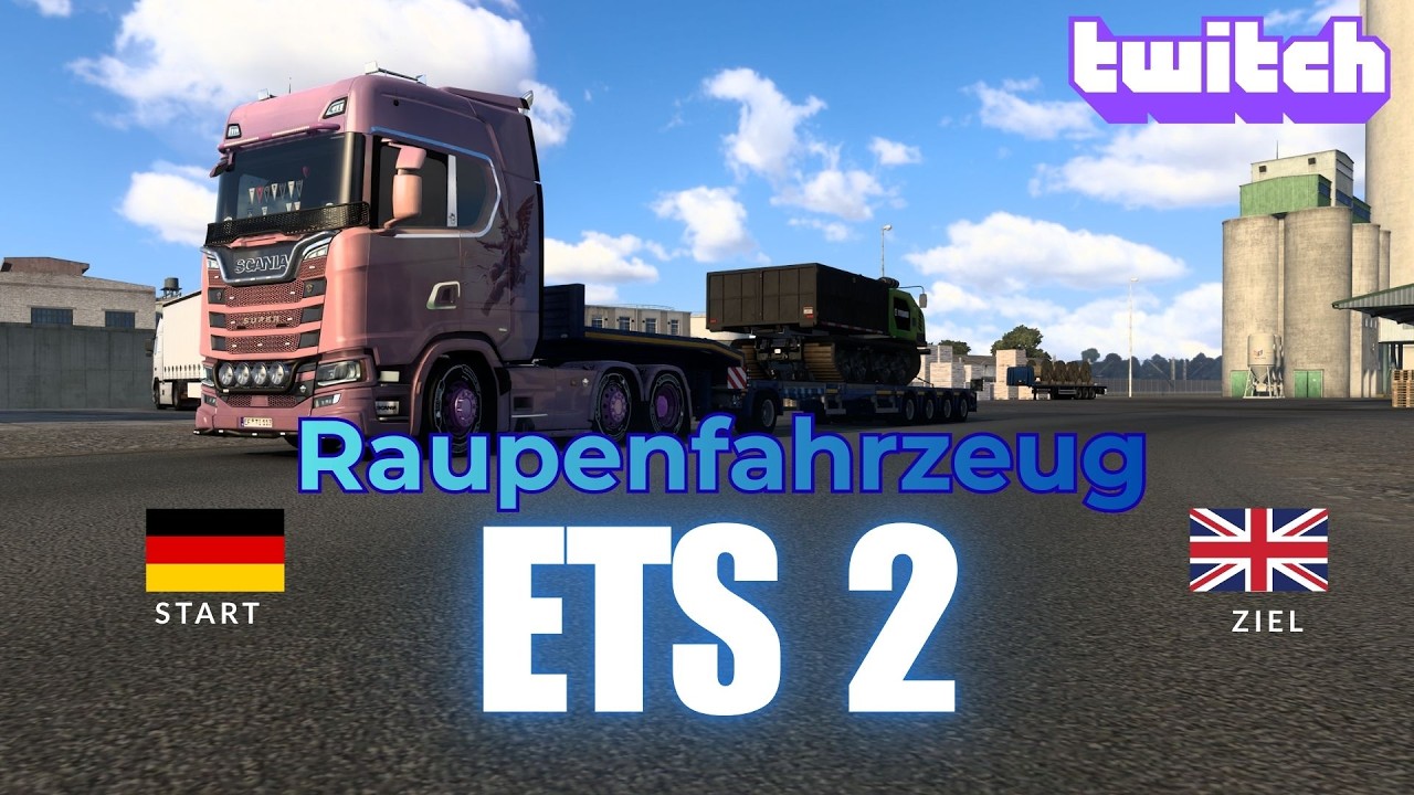 10 Tonnen Schwertransport von Hannover nach Sheffield Großbritannien | ETS2 