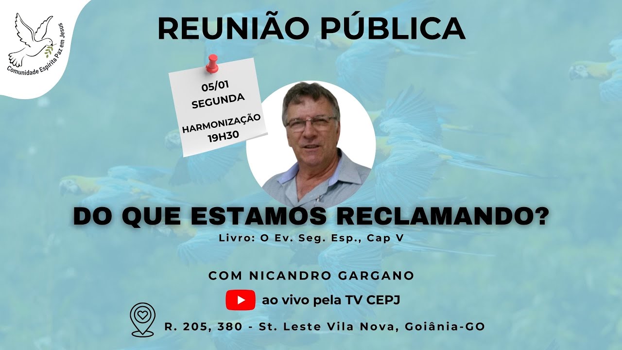 DO QUE ESTAMOS RECLAMANDO? - Nicandro Gargano