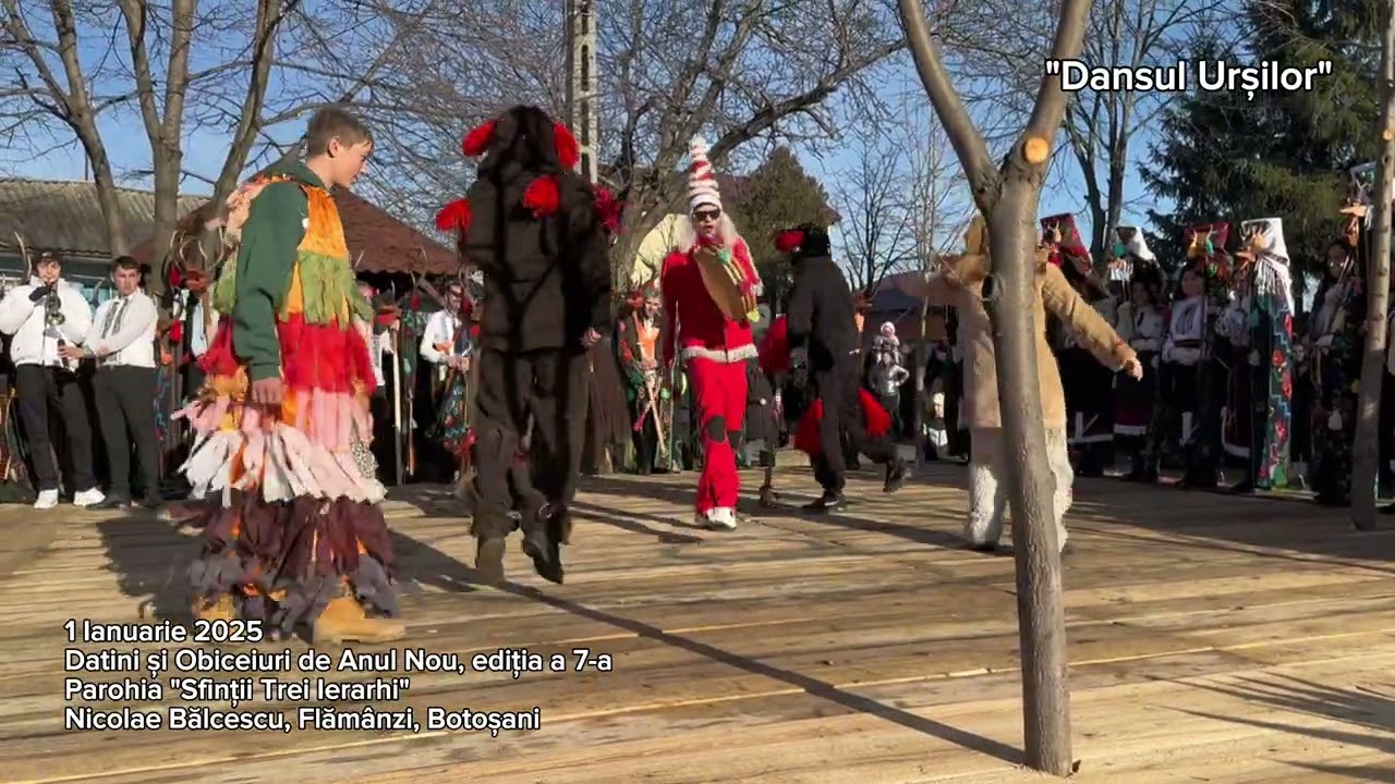 Dansul urșilor. Datini și Obiceiuri. 2025