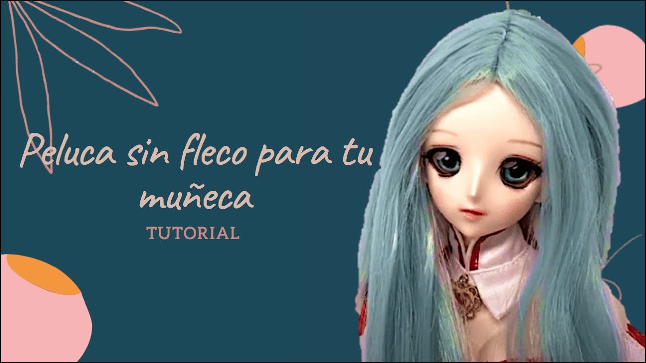 Tutorial -Como hacer una peluca SIN fleco BJD (2021)