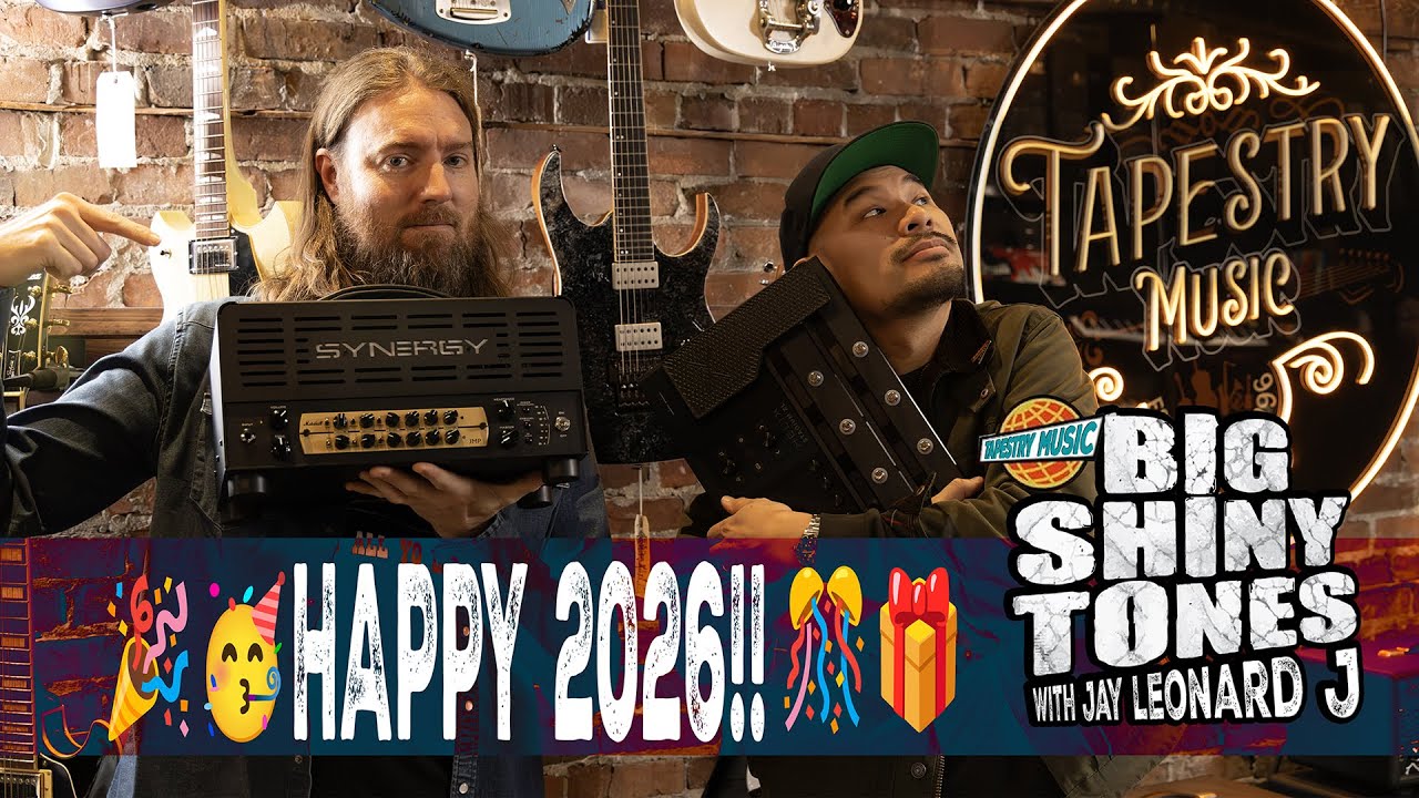 HAPPY NEW YEAR 2026!! 🎸 BIG SHINY TONES #jayleonardj