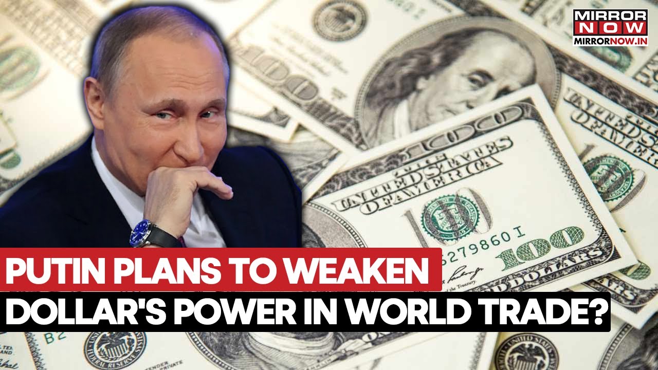 Президент России Владимир Путин настаивает на дедолларизации, поскольку торговля между странами С...