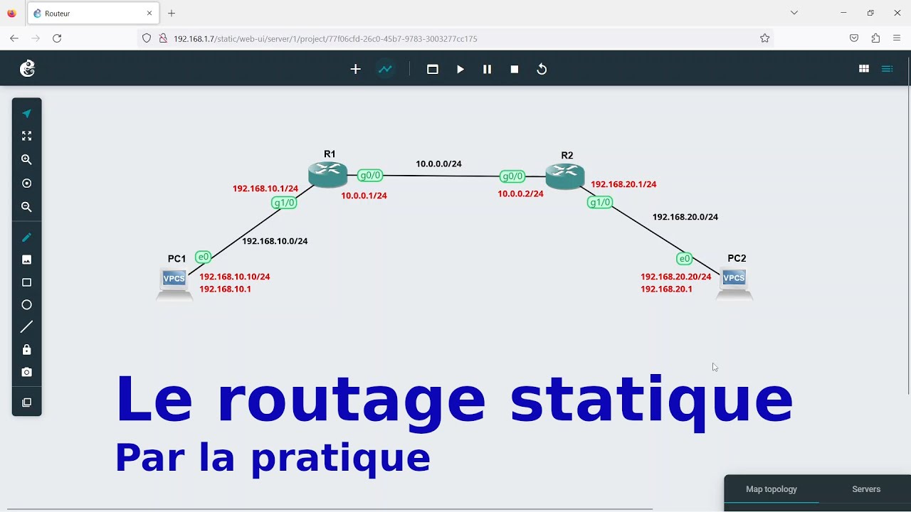Introduction au routage statique en pratique - Partie 1
