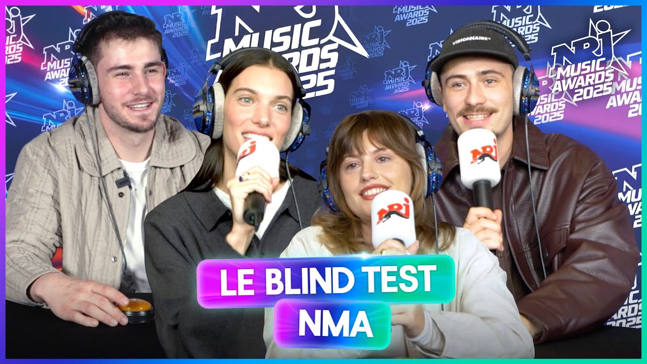 Pierre Garnier affronte Julien Lieb ! Qui est le meilleur au blind test des NRJ Music Awards 2025 ?