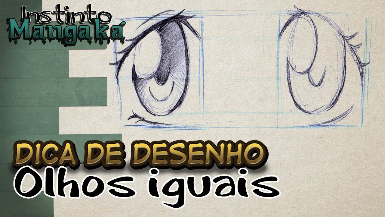 Desenhe o SEGUNDO OLHO do Personagem como um PROFISSIONAL