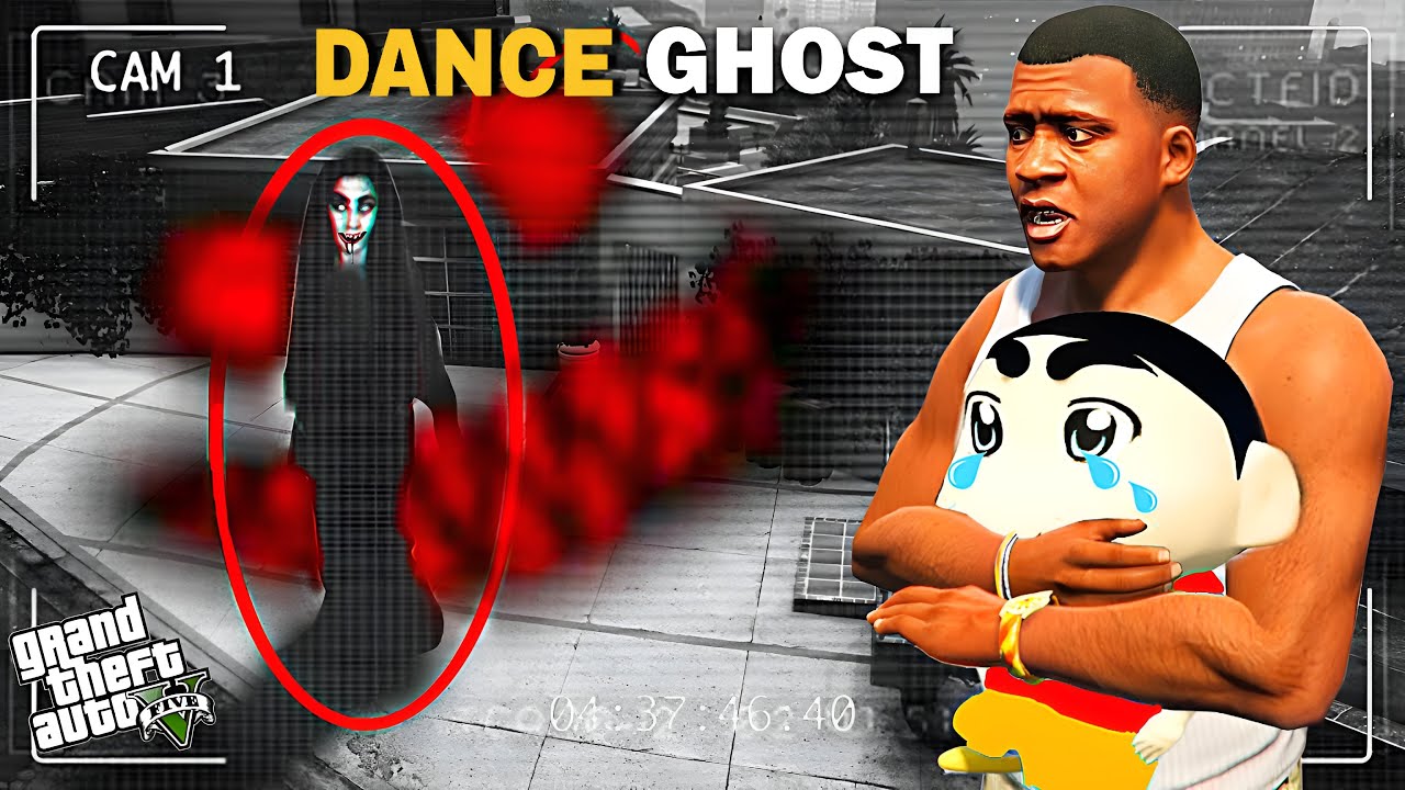 GTA 5 : Dancing Ghost KITNAP Shinchan and Doraemon in GTA 5 Tamil !