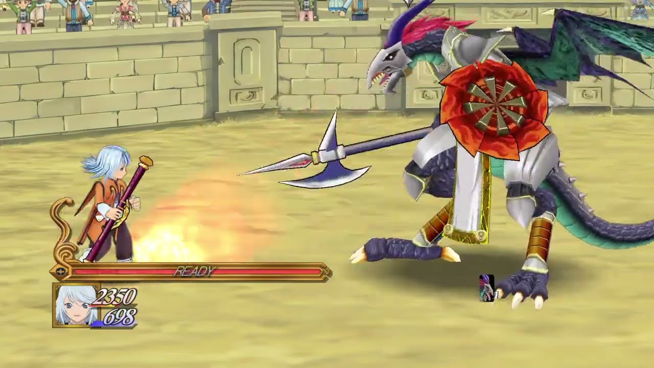 Tales of Symphonia Remastered: Coliseum Advanced Single Battles, Raine  (Normal Difficulty)