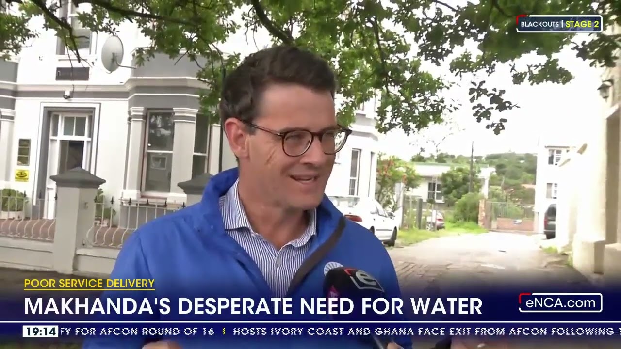 Makhanda's desperate for water