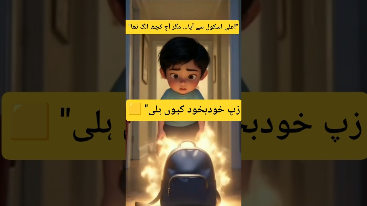 "علی کا بستہ | جادوئی کہانی بچوں کے لیے | Kahani Ghar Magical | Urdu 