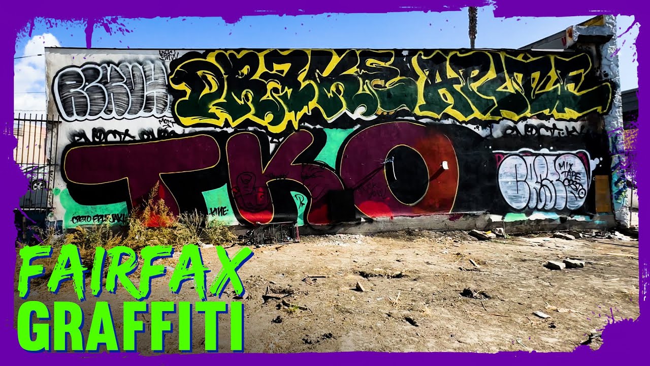 Los Angeles Graffiti - Flexing on Fairfax
