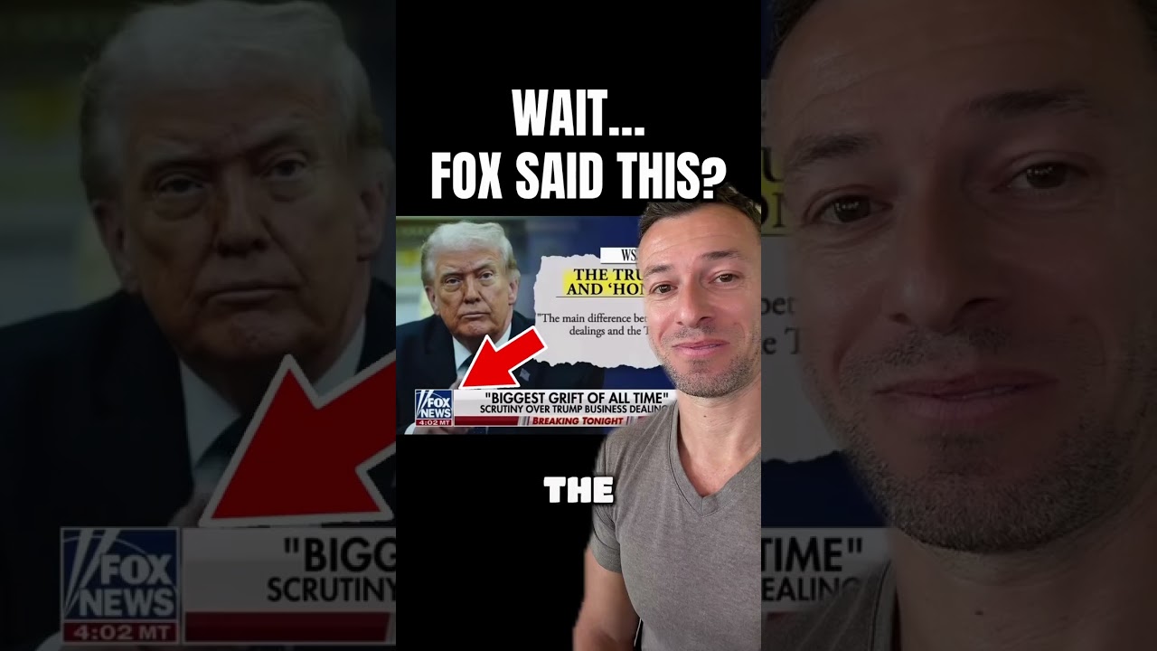 Fox News Just Said THIS About Trump?! 😳📺 #Shorts #Trump #Politics