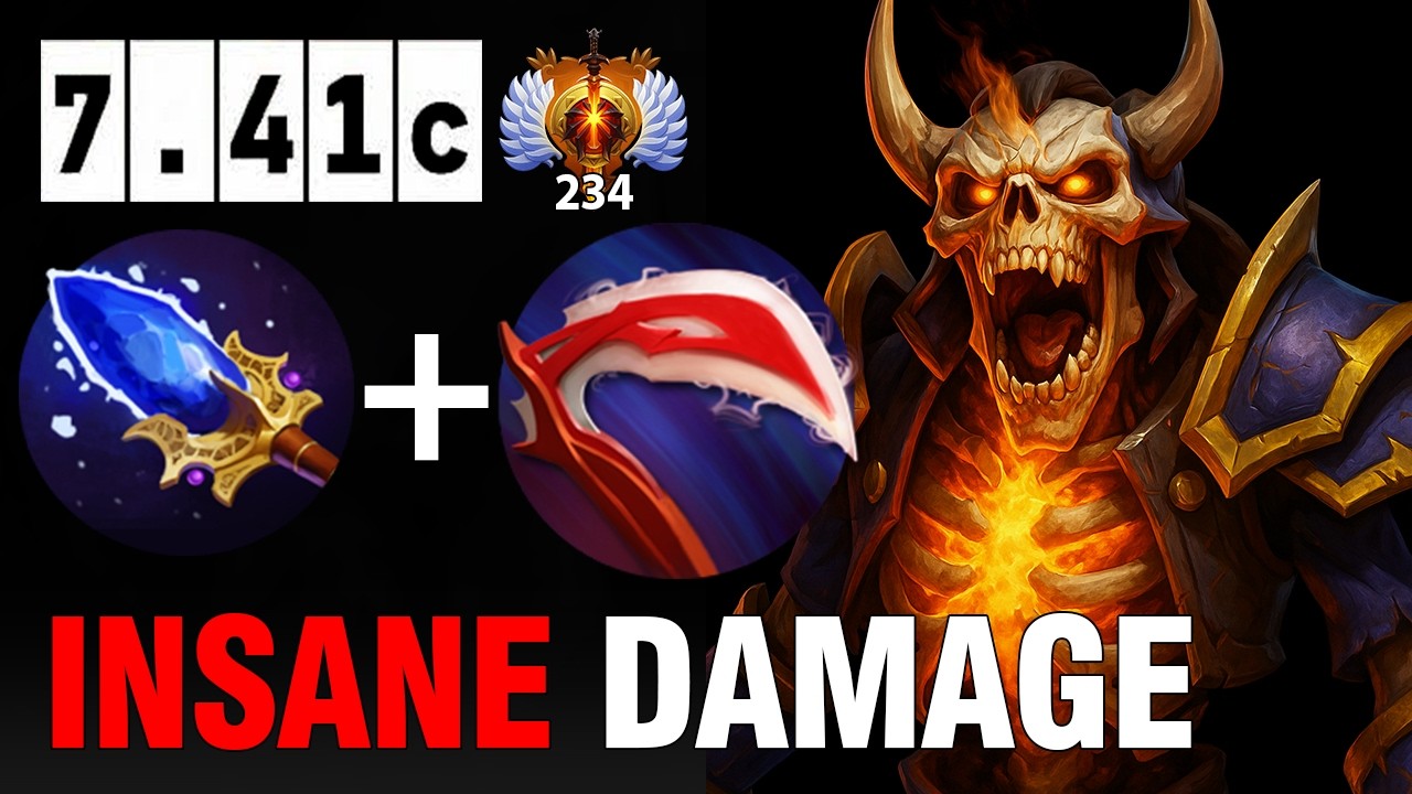 Clinkz Desolator Build DESTROYS Everyone in 7.41c! Aghanim&rsquo;s Scepter Carry Gameplay #dota2