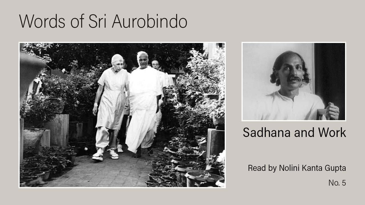 Sadhana and Work (Words of Sri Aurobindo)