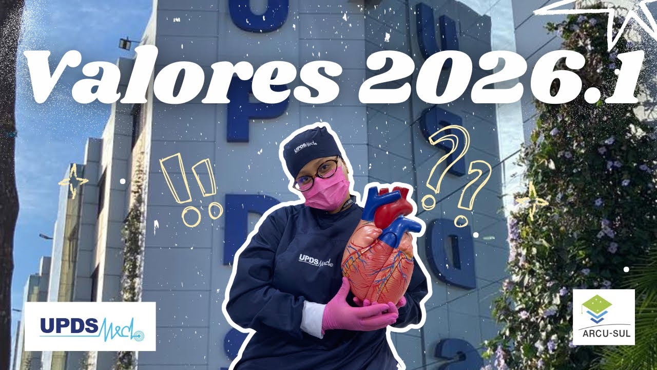 VALORES 2026 - MEDICINA - 1º Semestre - UPDS